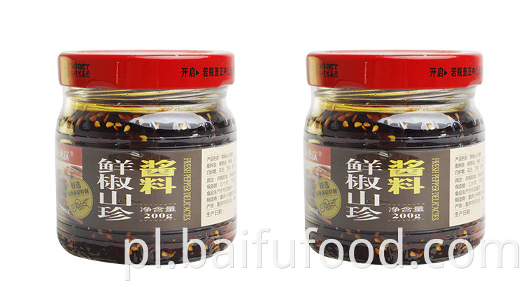 Fresh pepper Shanzhen sauce